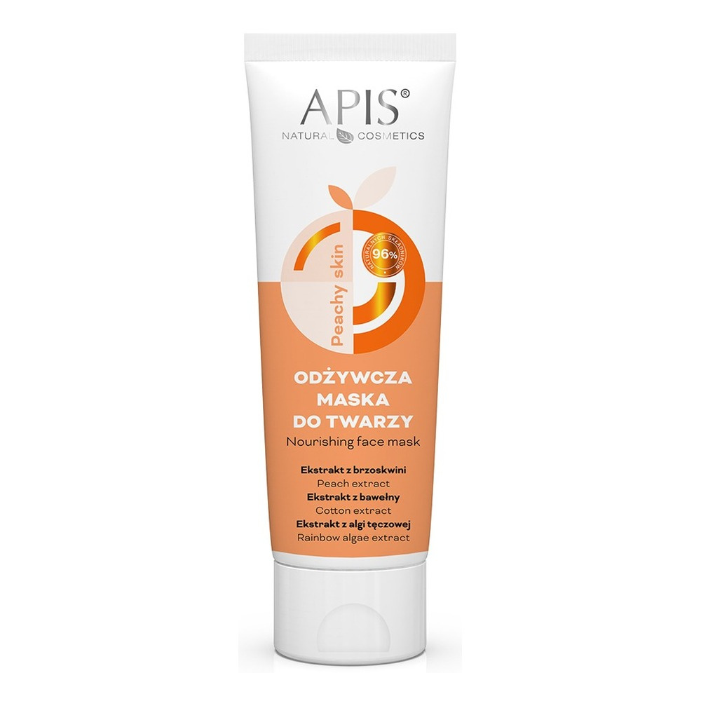 Apis Peachy Skin Nourishing Face Mask with Peach and Cotton Extract for Dry Tired Skin 100ml