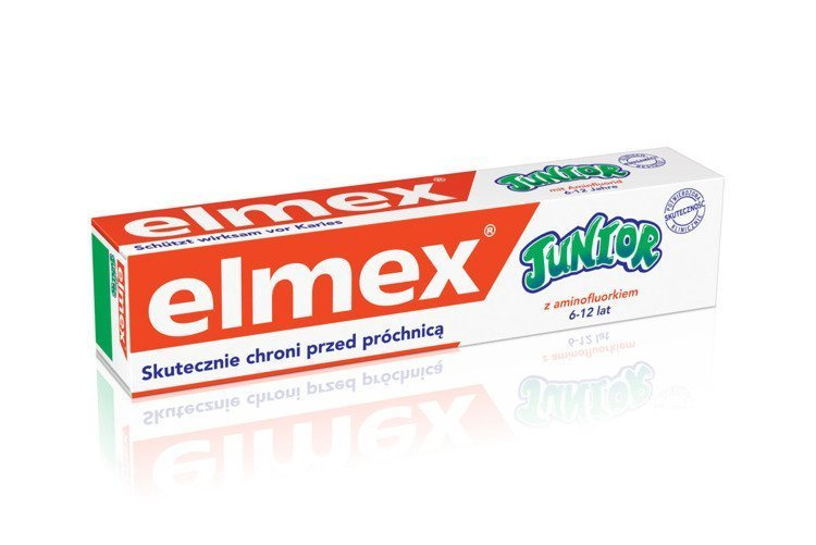 Elmex Junior Toothpaste for Children Cleaning and Teeth Care 75ml Best Before 31.07.26