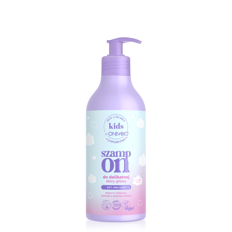 OnlyBio Hair in Balance Kids Chmurkowy Gentle Scalp Shampoo 400ml