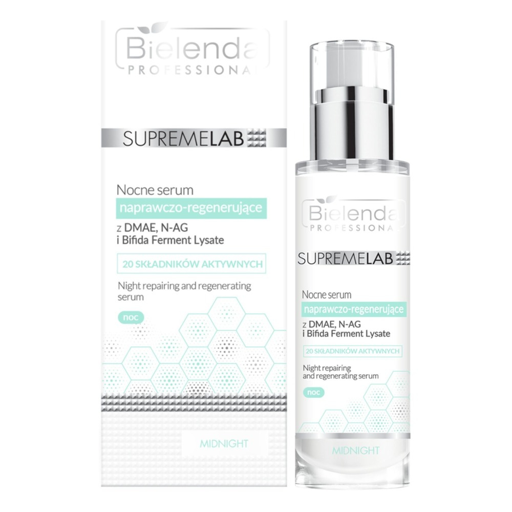 Bielenda Professional Supremelab Night Repairing and Regenerating Serum with DMAE 30ml
