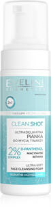 Eveline Clean Shot 2% D-Panthenol Ultra-Gentle Facial Cleansing Foam 150ml