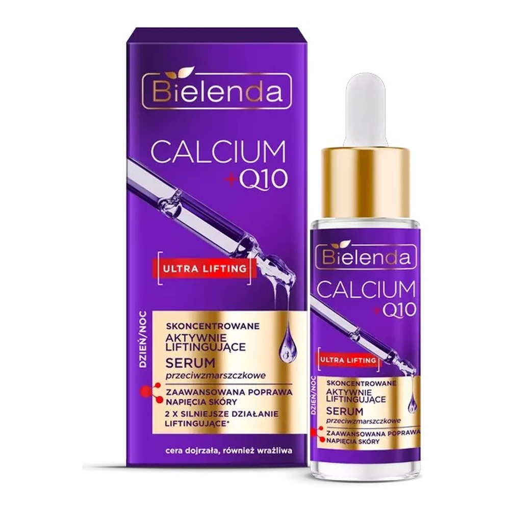 Bielenda Calcium+Q10 Concentrated Anti-Wrinkle Lifting Serum 30ml