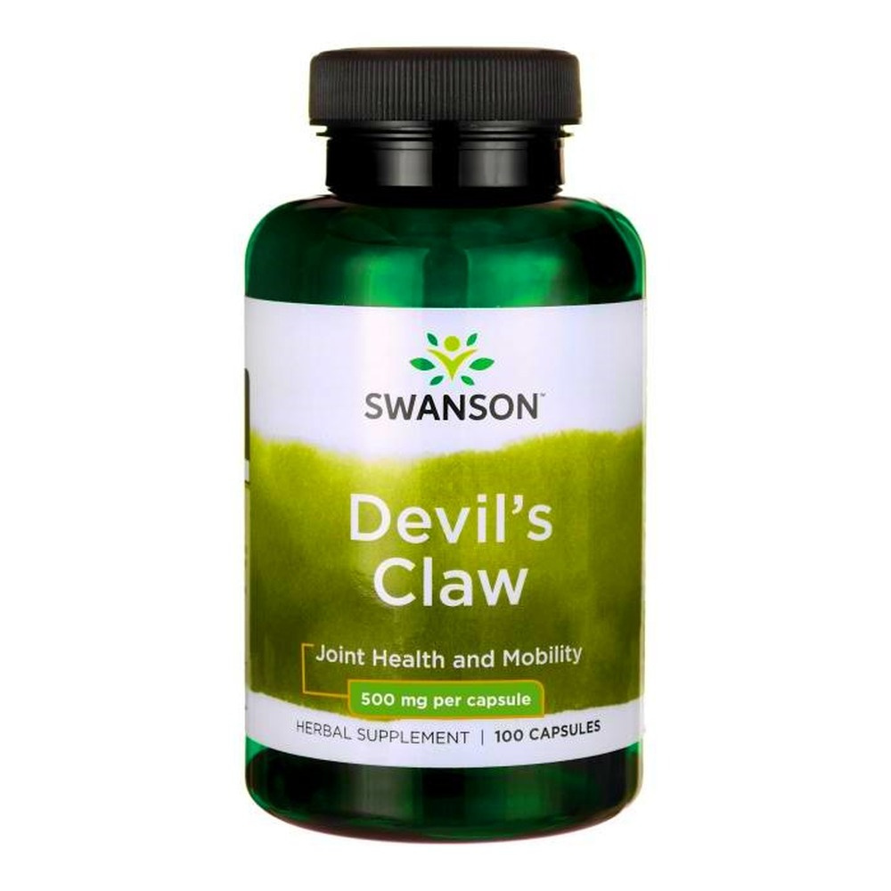 Swanson Devil's Claw 500mg for Joint Support 100 Capsules