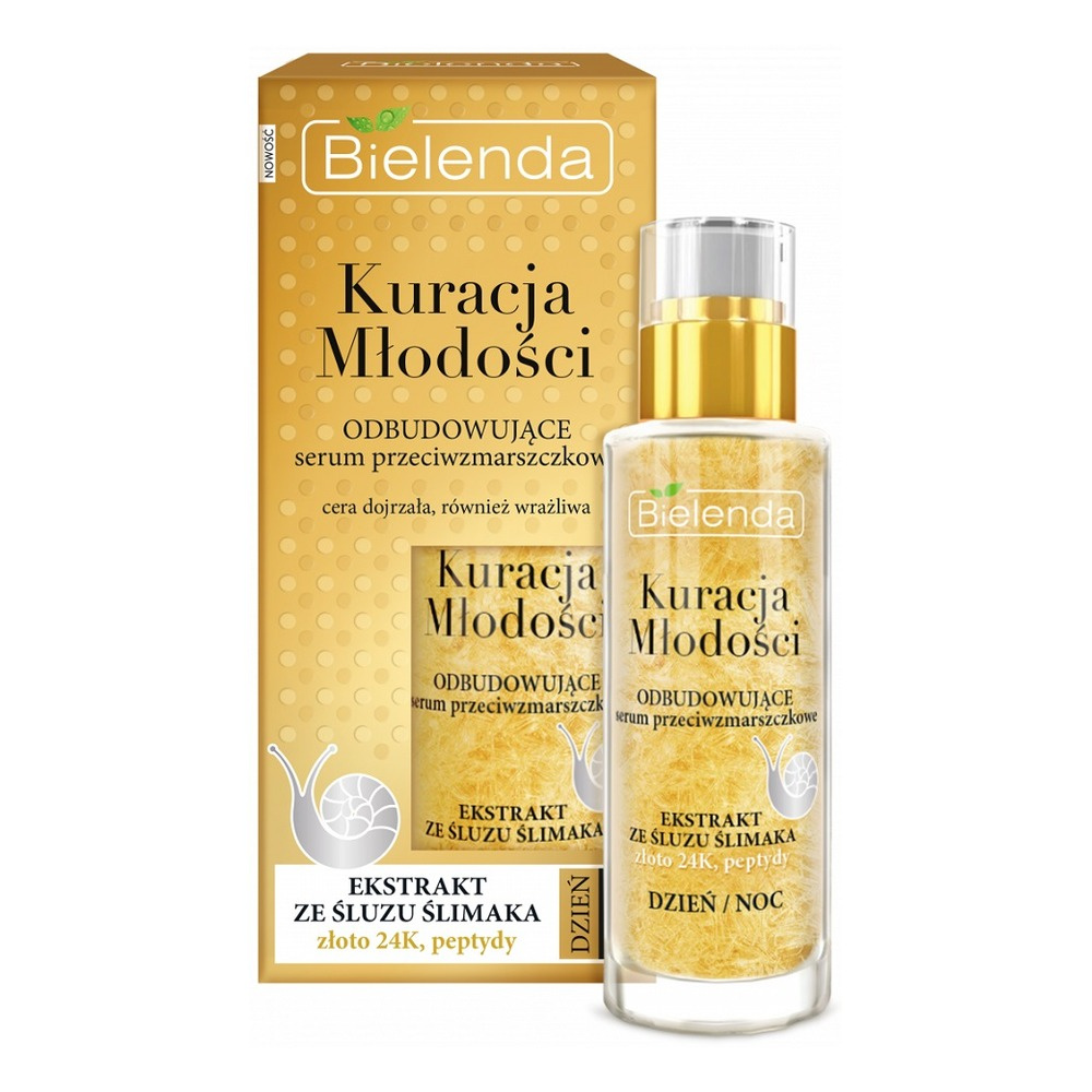 Bielenda Youth Treament Reconstructing Anti-Wrinkle Serum with Snail Slime for Mature Skin  30ml