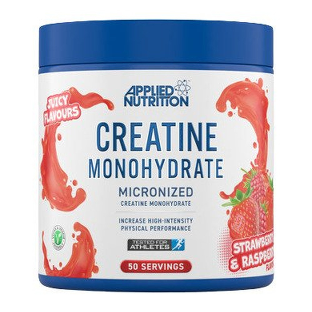 Creatine Monohydrate, Strawberry & Raspberry - 250g