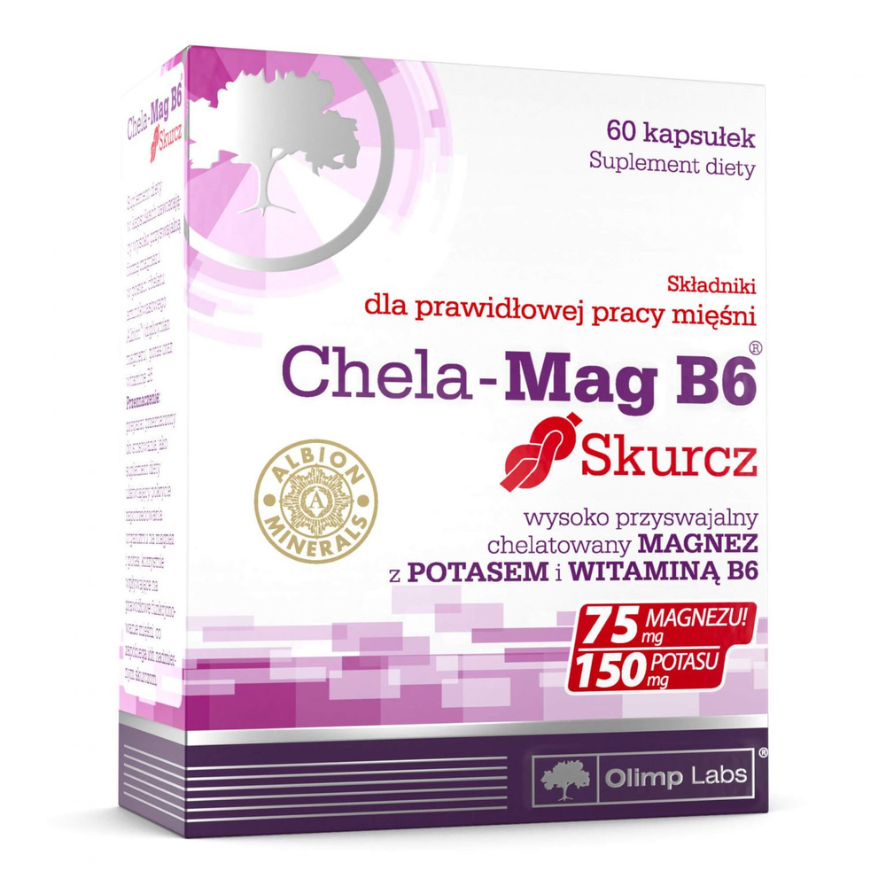 Olimp Chela-Mag B6 Against Cramps for Proper Muscle Function 60 Capsules