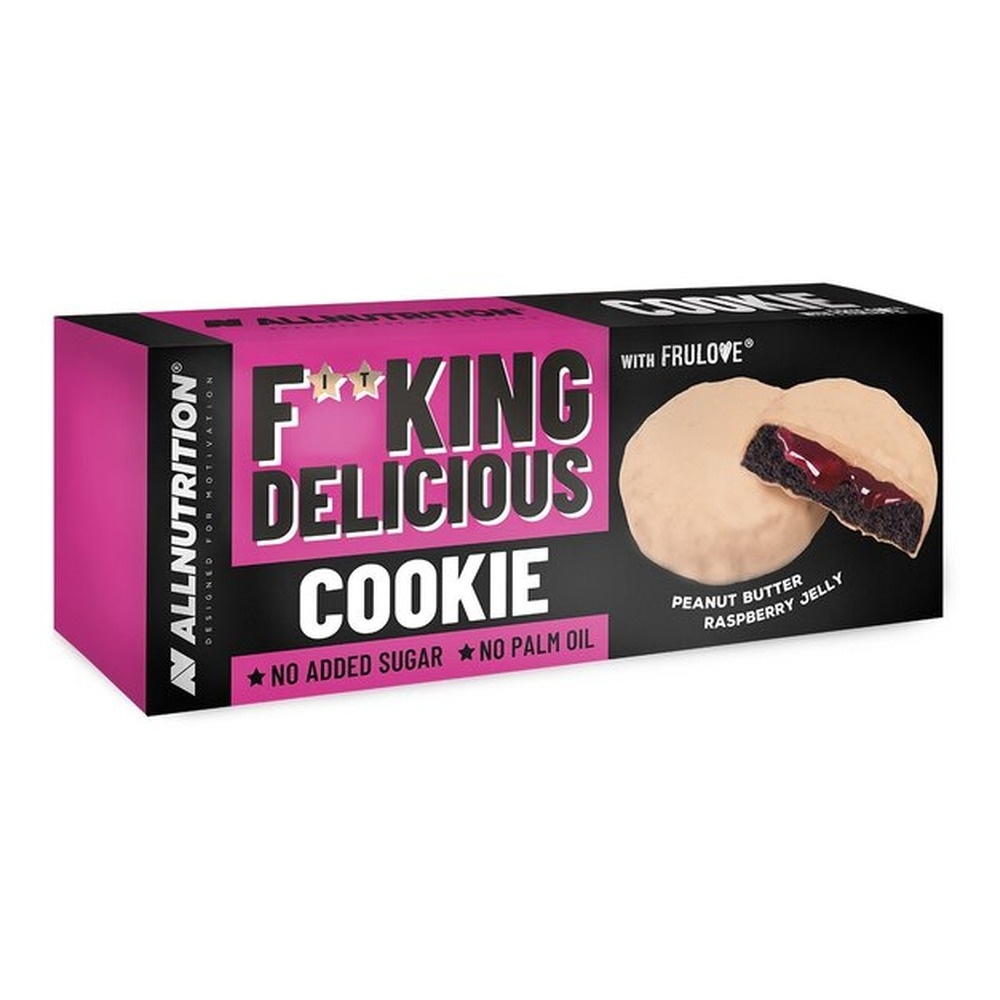 Allnutrition Fitking Delicious Cookie Peanut Butter Raspberry Jelly 128g