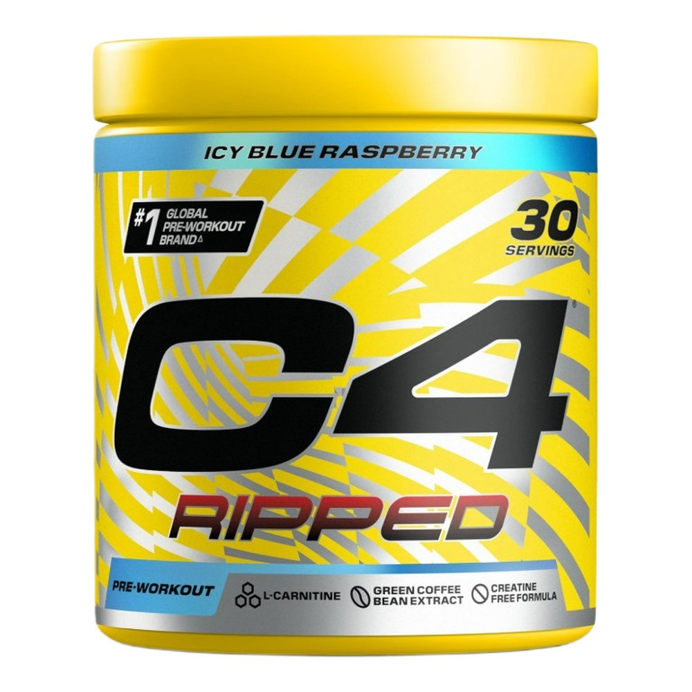 Cellucor C4 Ripped Pre-Workout Powder For Energy and Fat Burning 189g