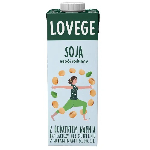 Sante Lovege Soya Vegetable Drink with Added Calcium 1l Best Before 14.02.26