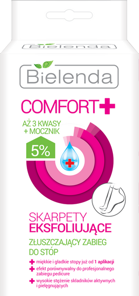 Bielenda Exfoliating Socks Foot Treatment with Urea 1 Pair