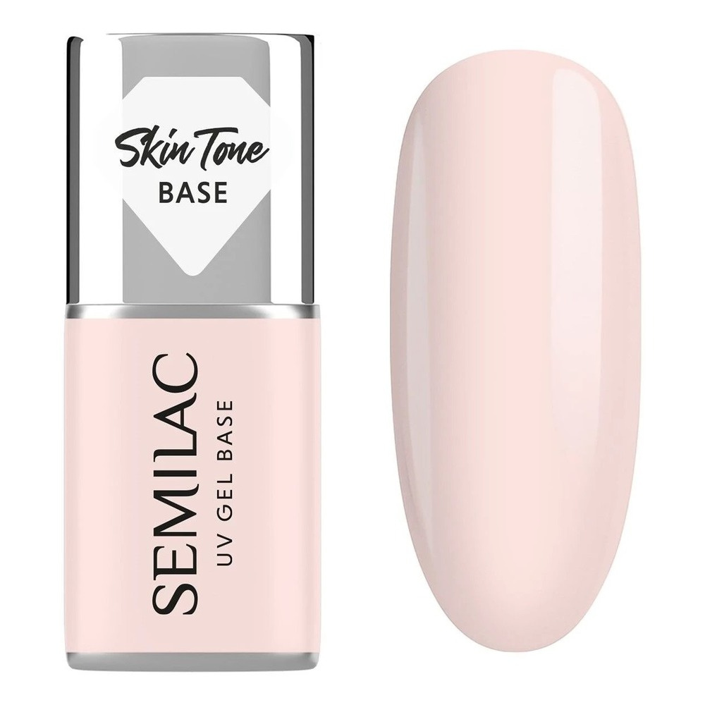 Semilac Cover Gel Base Rose Beige 7ml