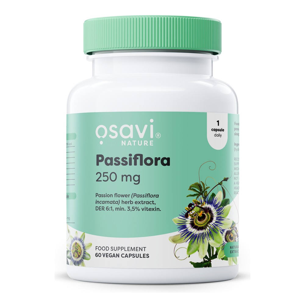 Osavi Passiflora 250 mg supporting relaxation 60 vegan caps