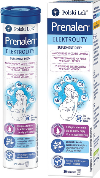 Prenalen Electrolytes Effervescent Tablets 20 Pieces