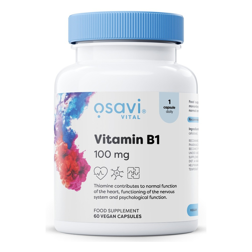 Osavi Vitamin B1 100mg 60 vegan caps