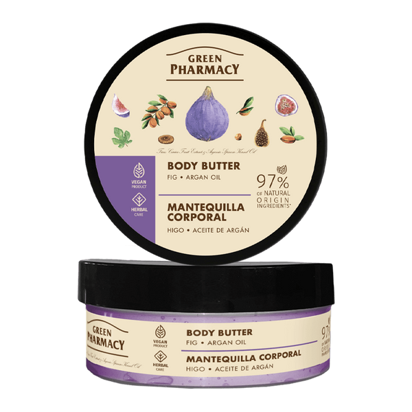 Green Pharmacy Fig and Argan Oil Body Butter 200ml