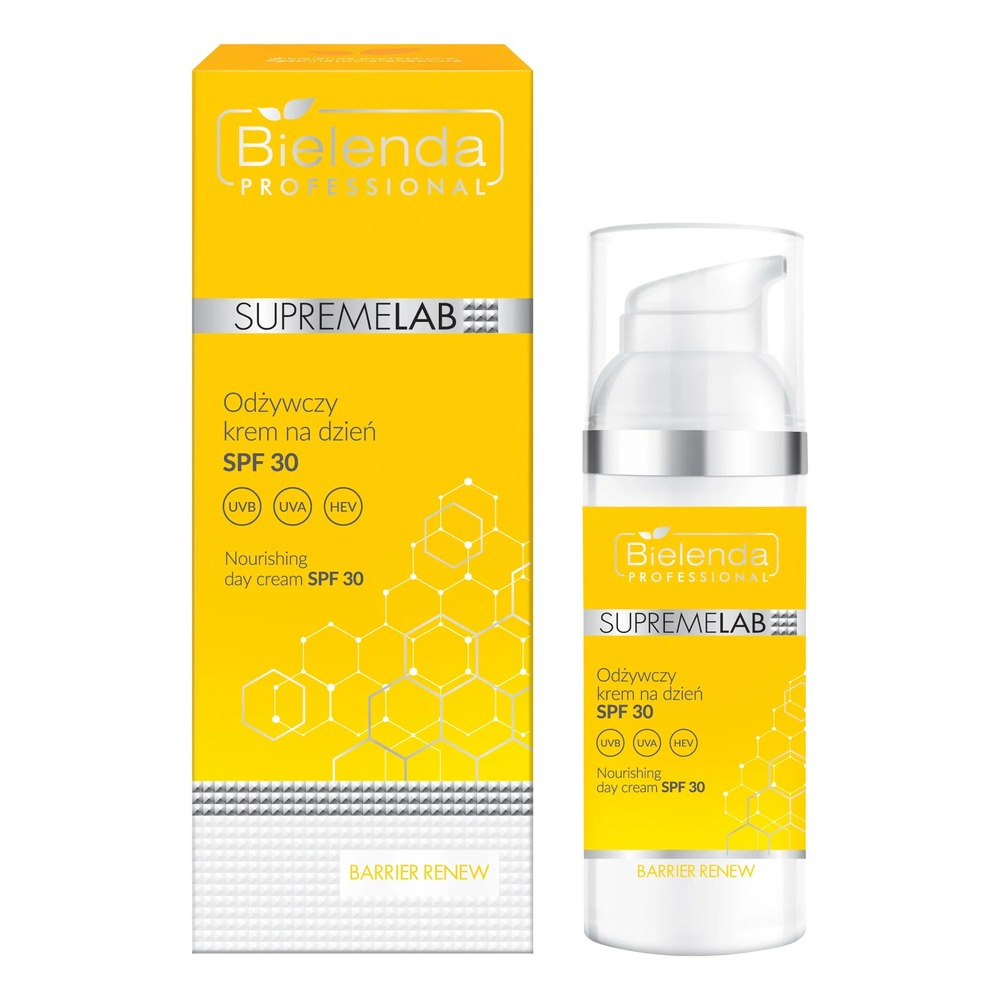 Bielenda Professional SupremeLab Barrier Renew Nourishing Day Cream for Dry and Sensitive Skin SPF30 50ml