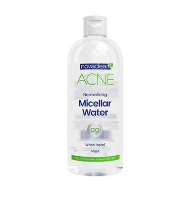 NovaClear Acne Normalizing Micellar Water for Oily and Combination Skin 400ml