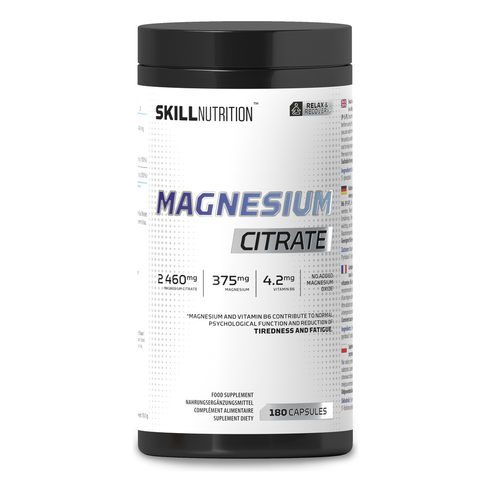 Skill Nutrition Magnesium with B6 P-5-P 180 caps