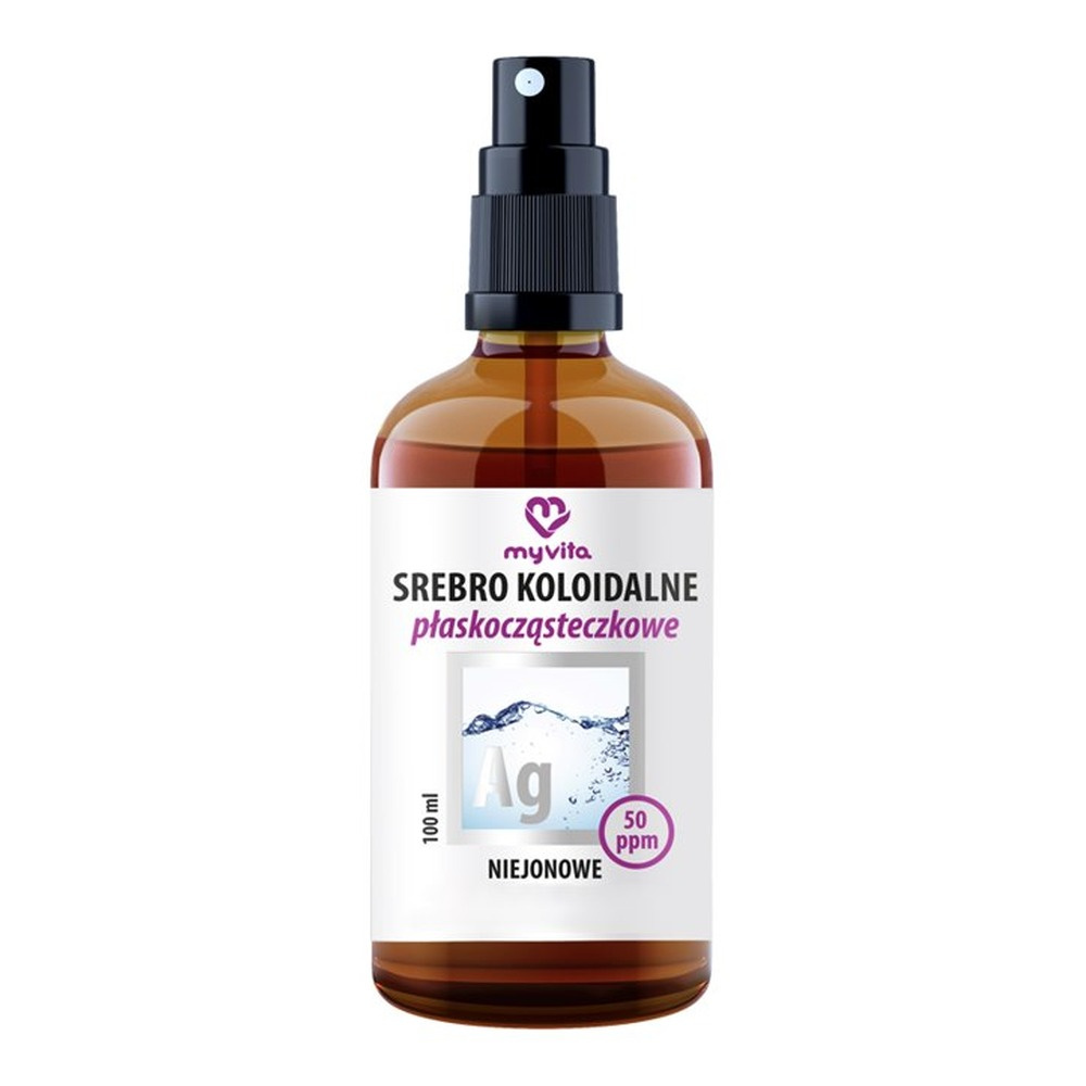 MYVITA Non-Ionic Colloidal Silver 50ppm spray 100ml