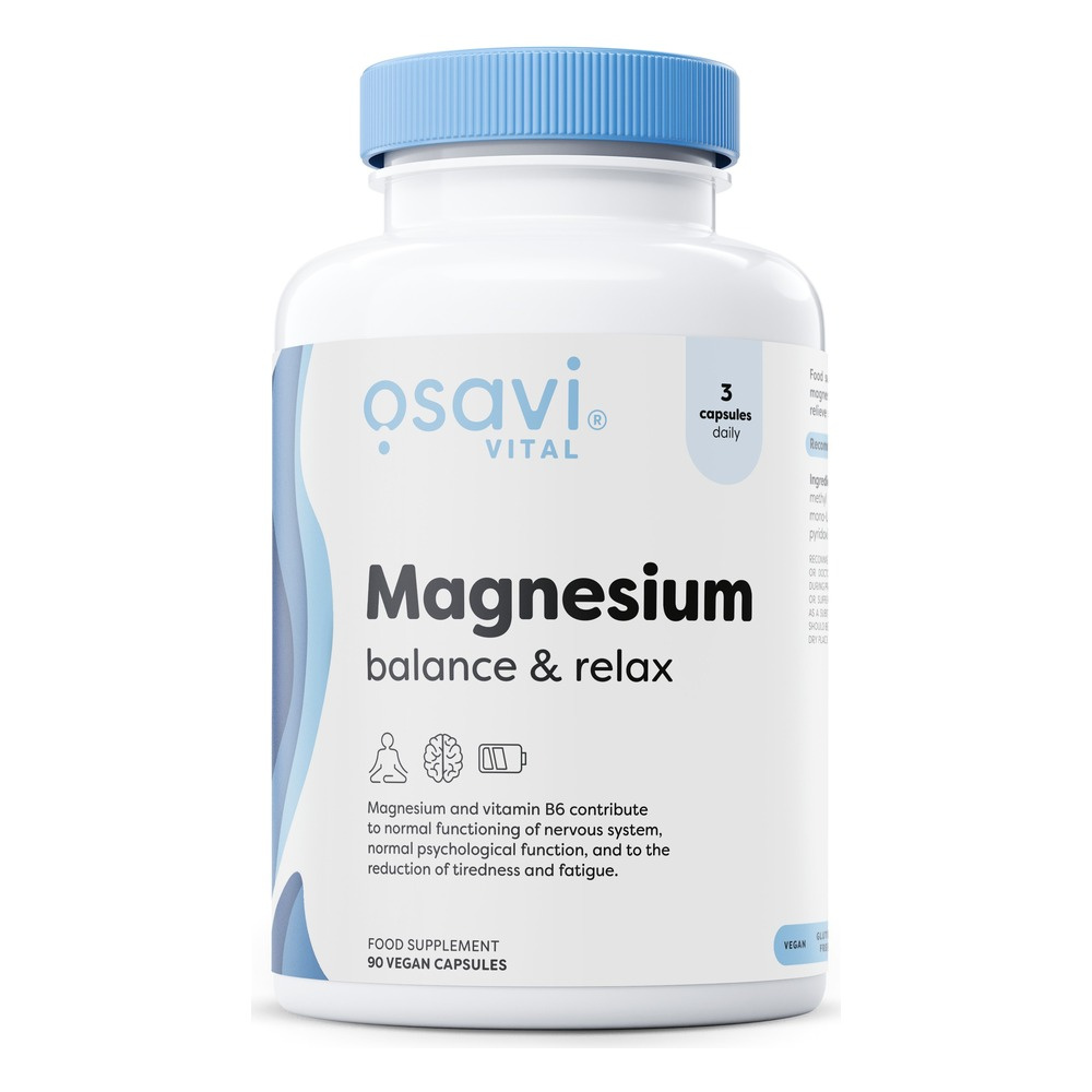 Osavi Magnesium Balance and Relax 90 vegan caps