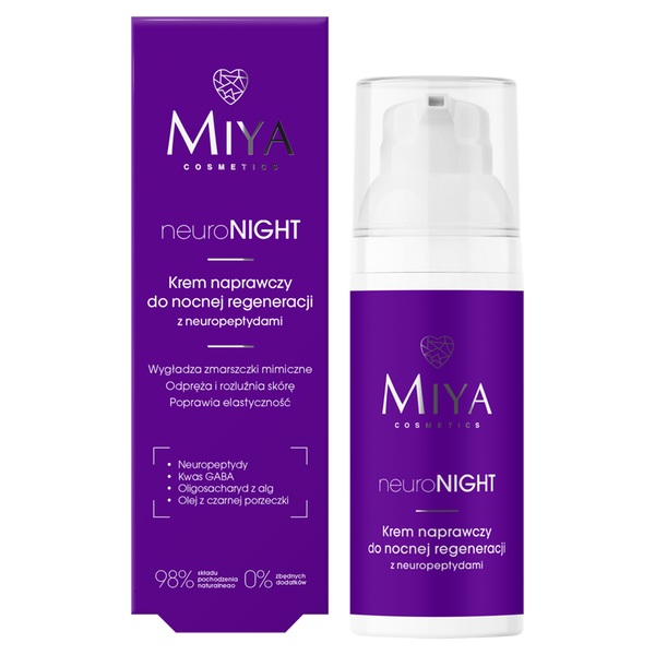Miya neuroNIGHT Regenerating Repair Cream with Neuropeptides for Night 50ml
