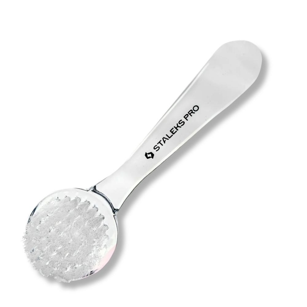 Staleks Pro Expert Manicure Brush for Dust Removal with Protective Cover