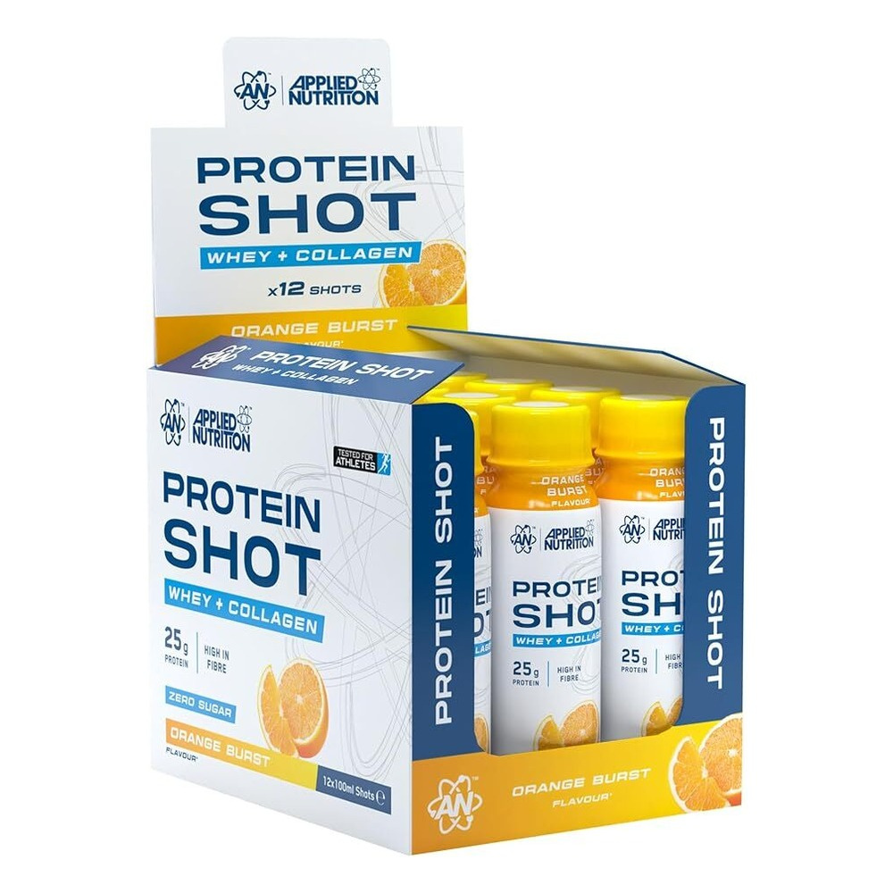Protein Shot, Orange Burst - 12 x 100 ml.