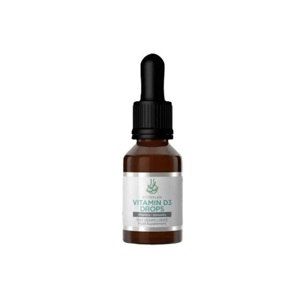 Cytoplan Vitamin D3 Drops For Immune Support and Bone Health 15ml