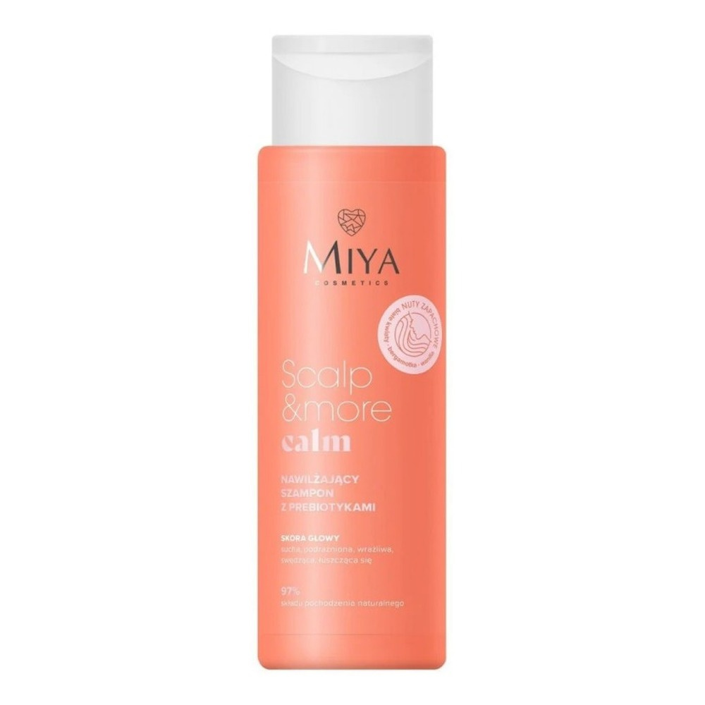 Miya Scalp & More Calm Moisturizing Shampoo with Prebiotics for Dry and Irritated Scalp 300ml