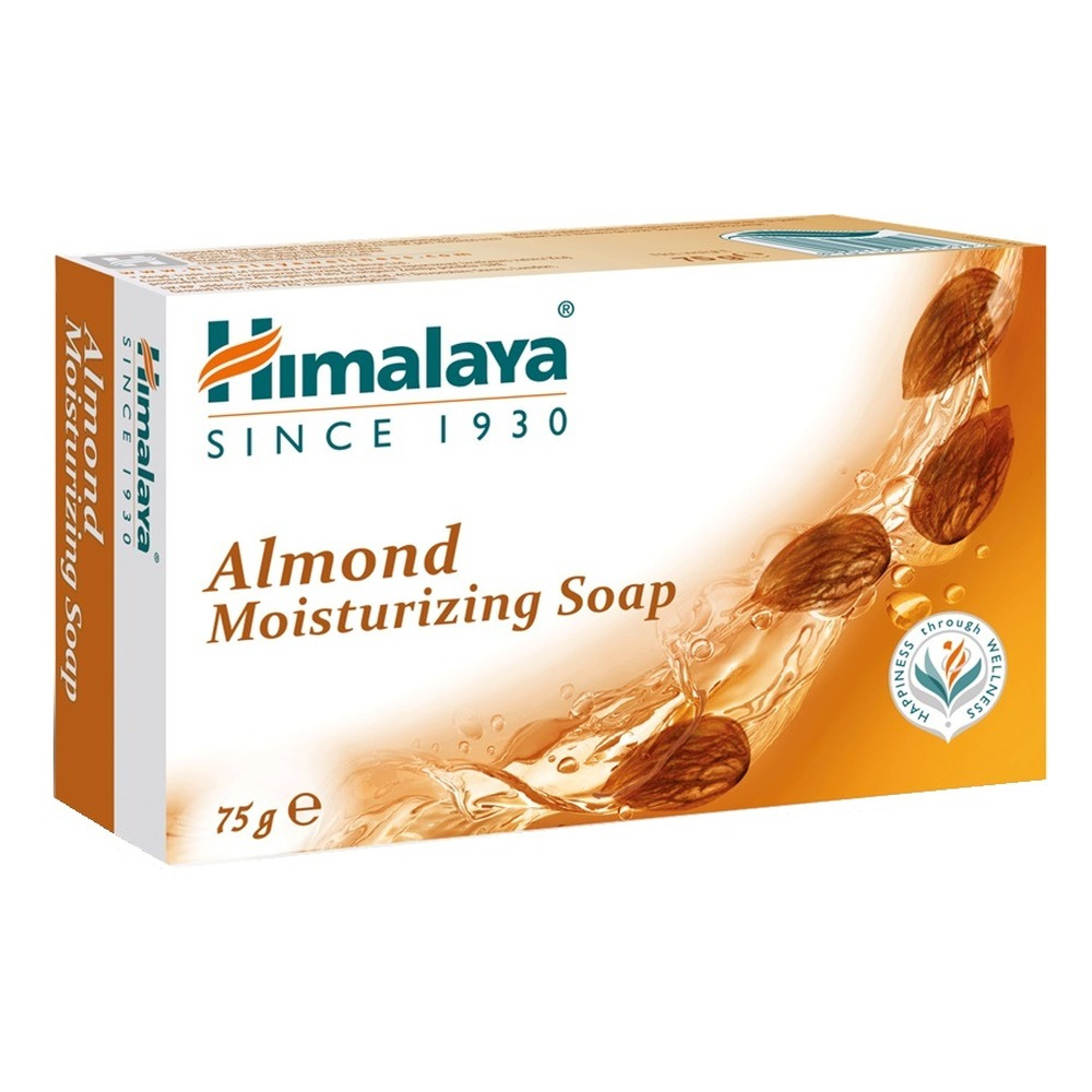 Himalaya Almond Moisturizing Soap for Dry Skin 75g