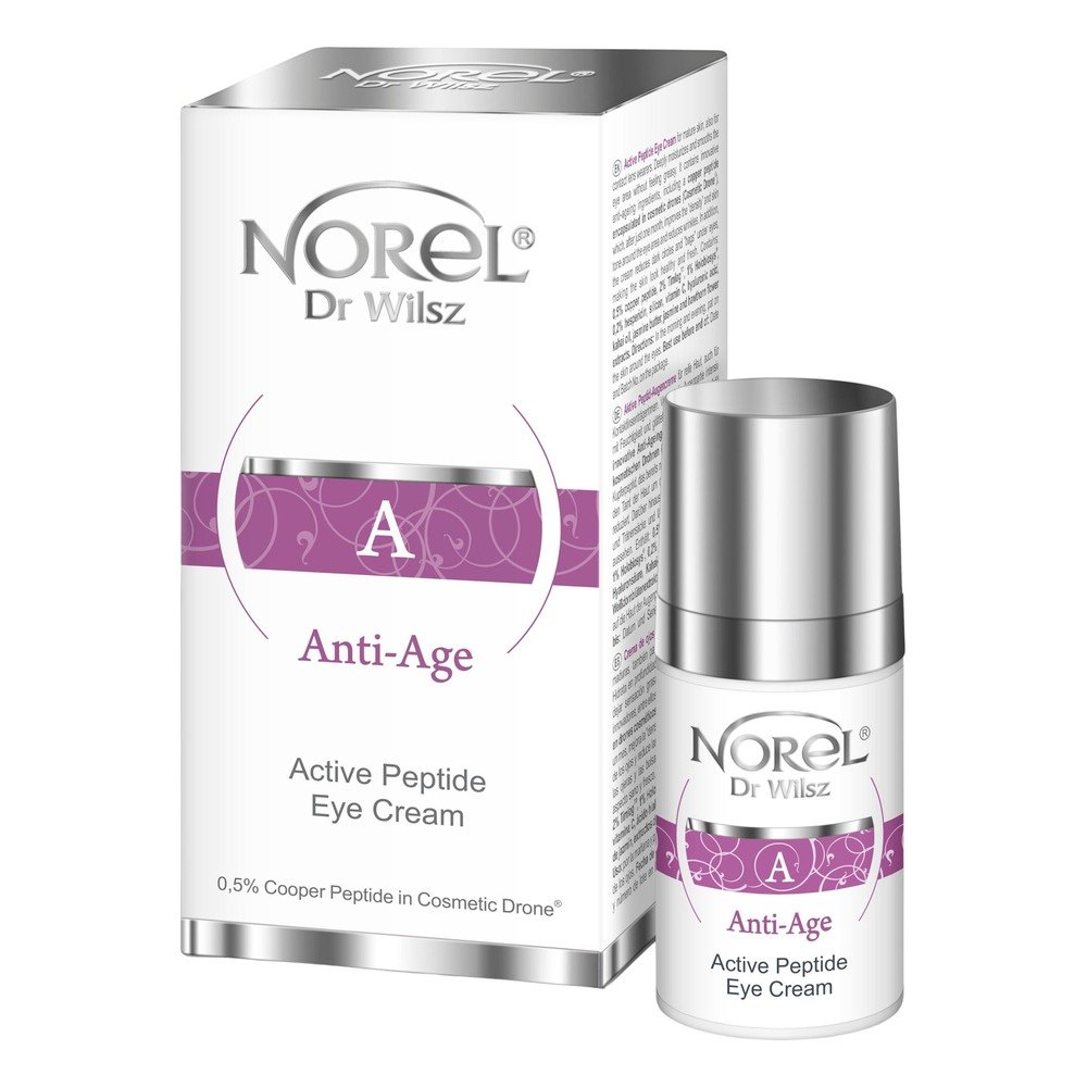 Norel Professional Anti Age Peptide Active Peptide Eye Cream for Mature Skin 15ml