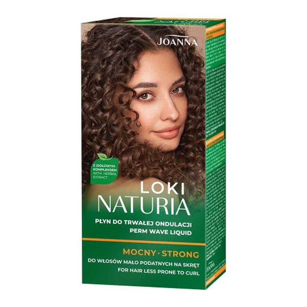 Joanna Naturia Curls Liquid and Fixer for Permanent Wave Strong 2x75ml