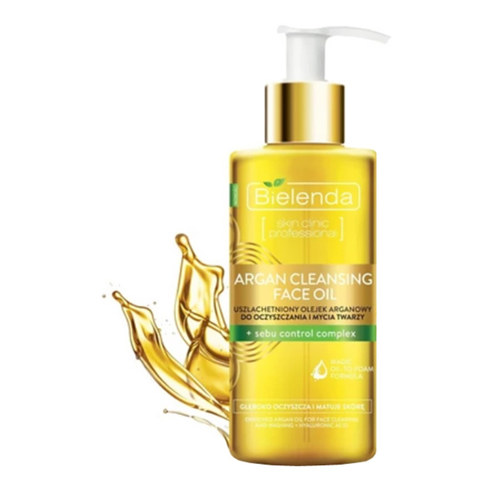 Bielenda Argan Cleansing Face Oil Sebu Control Complex 140ml