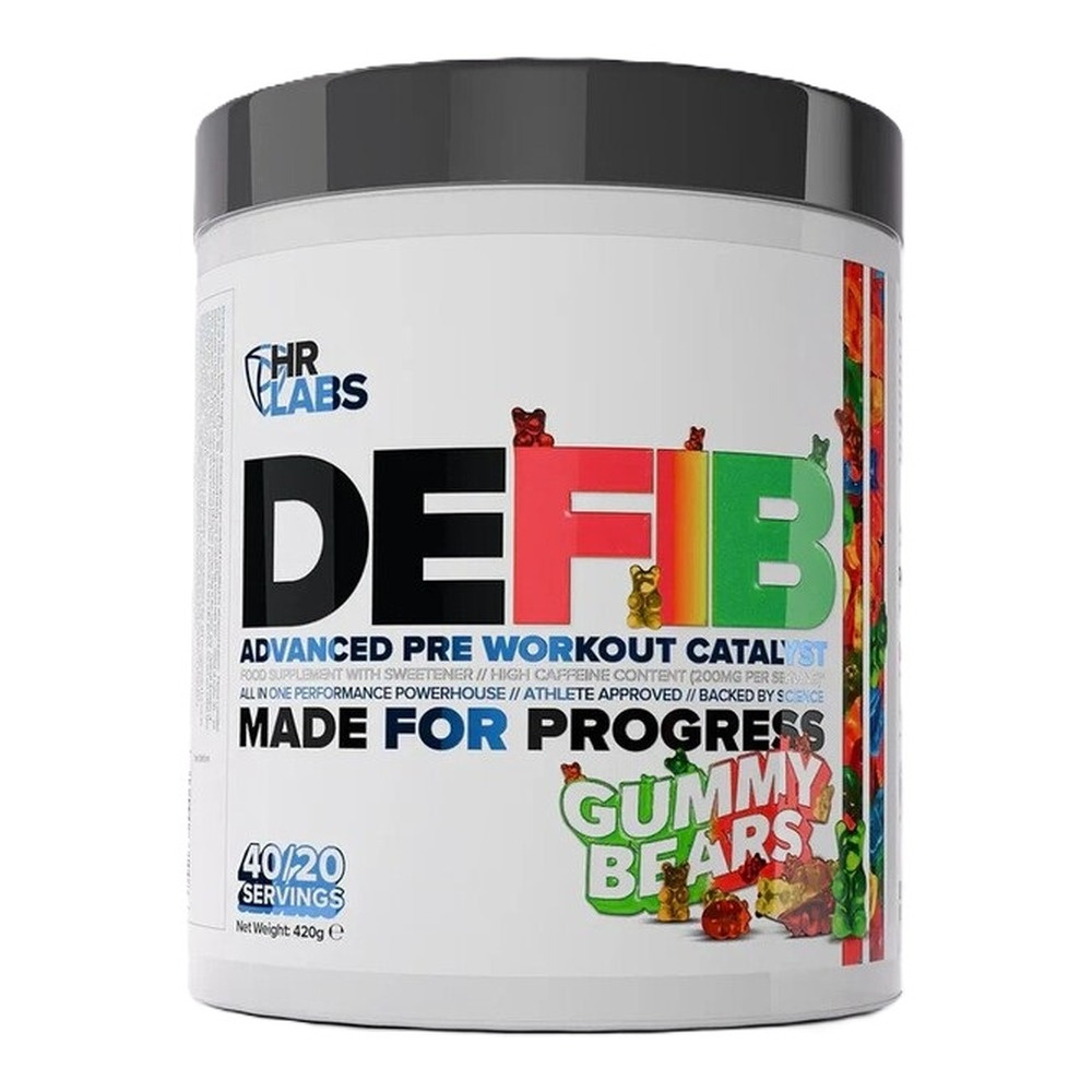 Defib Advanced Pre Workout Catalyst, Gummy Bears - 420g