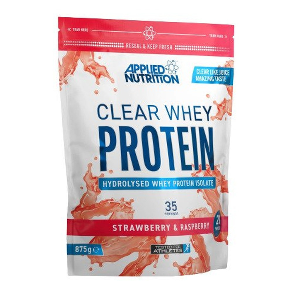 Applied Nutrition Clear Whey Protein Strawberry and Raspberry For Muscle Growth and Maintenance 875g