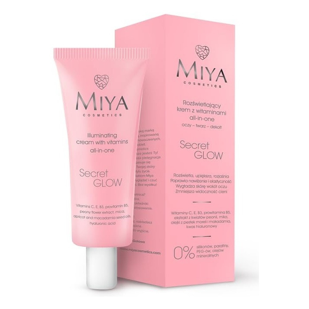 Miya Secret Glow Illuminating Cream with Vitamins for All Skin Types 30ml