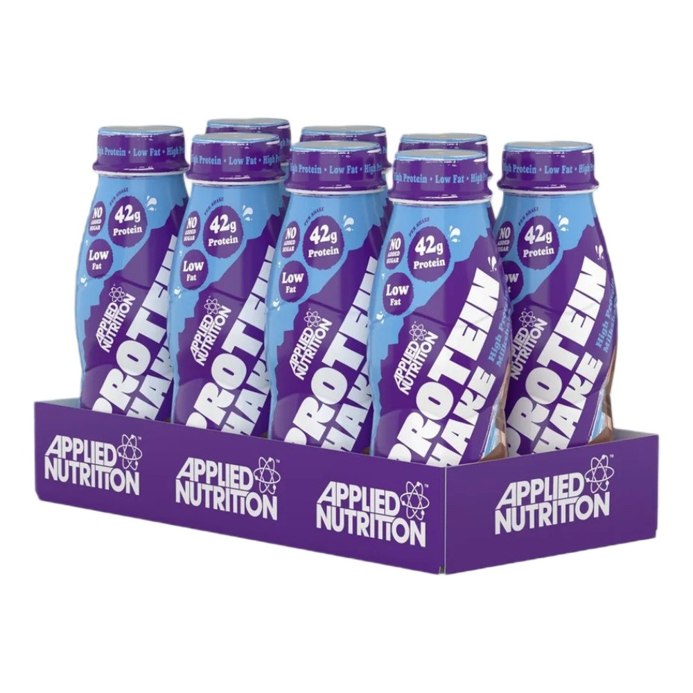 High Protein Shake, Double Chocolate (EAN 05056555200483) - 8 x 500 ml.