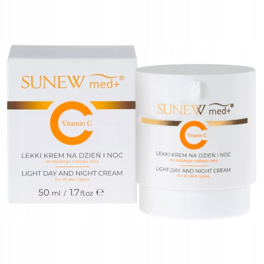 Sunew Med+ Vitamin C Light Day and Night Face Cream 50ml