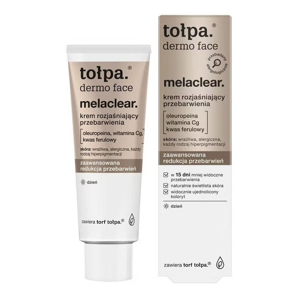 Tolpa Dermo Face Melaclear Brightening Day Cream for Hyperpigmentation 40ml