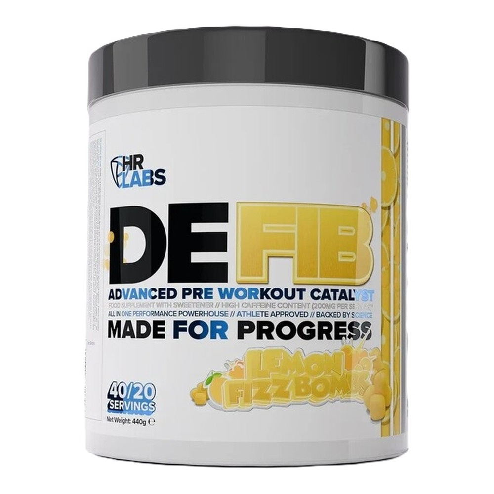 Defib Advanced Pre Workout Catalyst, Lemon Fizz Bombs (EAN 5060662331039) - 440g