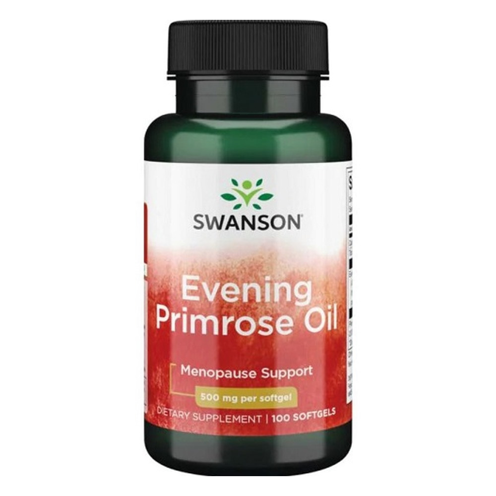 Swanson Evening Primrose Oil, 500mg - 100 softgels