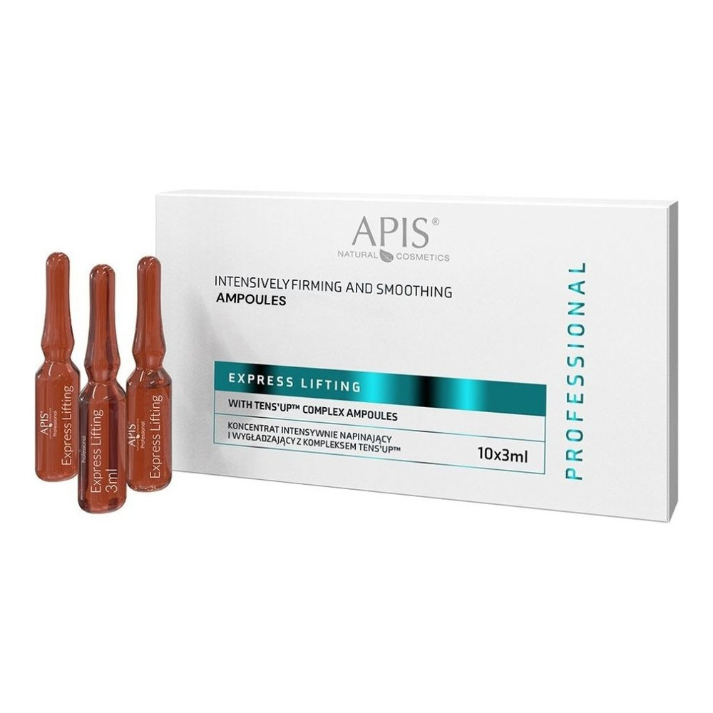 Apis Professional Express Lifting Intensively Firming and Smoothing Ampoules for Microneedle Mesotherapy 10x3ml
