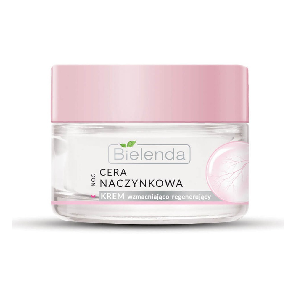Bielenda Capillary Skin Strengthening and Regenerating Night Cream for Sensitive and Capillary Skin 50ml
