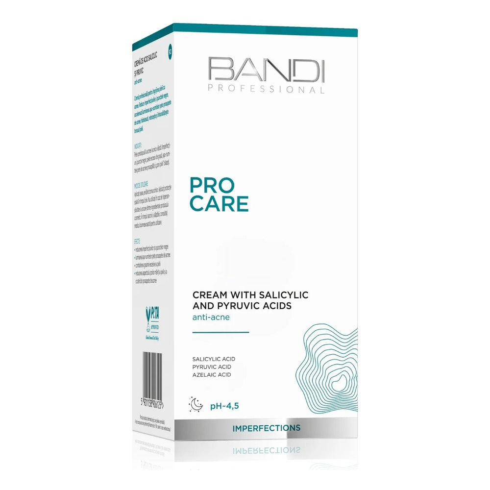 Bandi Pro Care Anti-Acne Cream with Salicylic & Pyruvic Acid 50ml