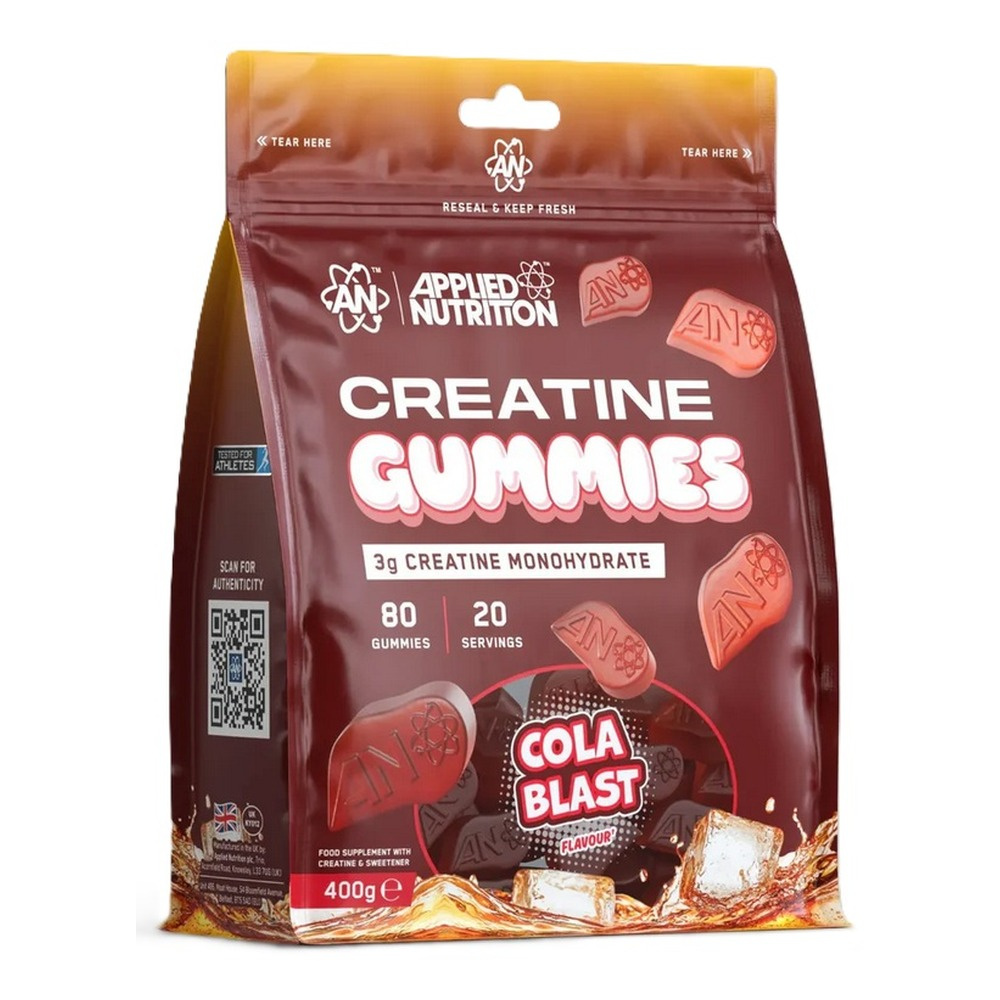 Creatine Gummies, Cola Blast - 80 gummies