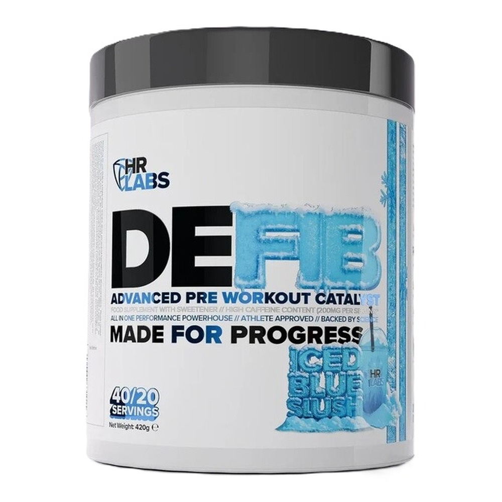 Defib Advanced Pre Workout Catalyst, Iced Blue Slush - 420g