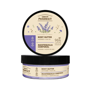 Green Pharmacy Nourishing Lavender and Linseed Oil Body Butter 200ml