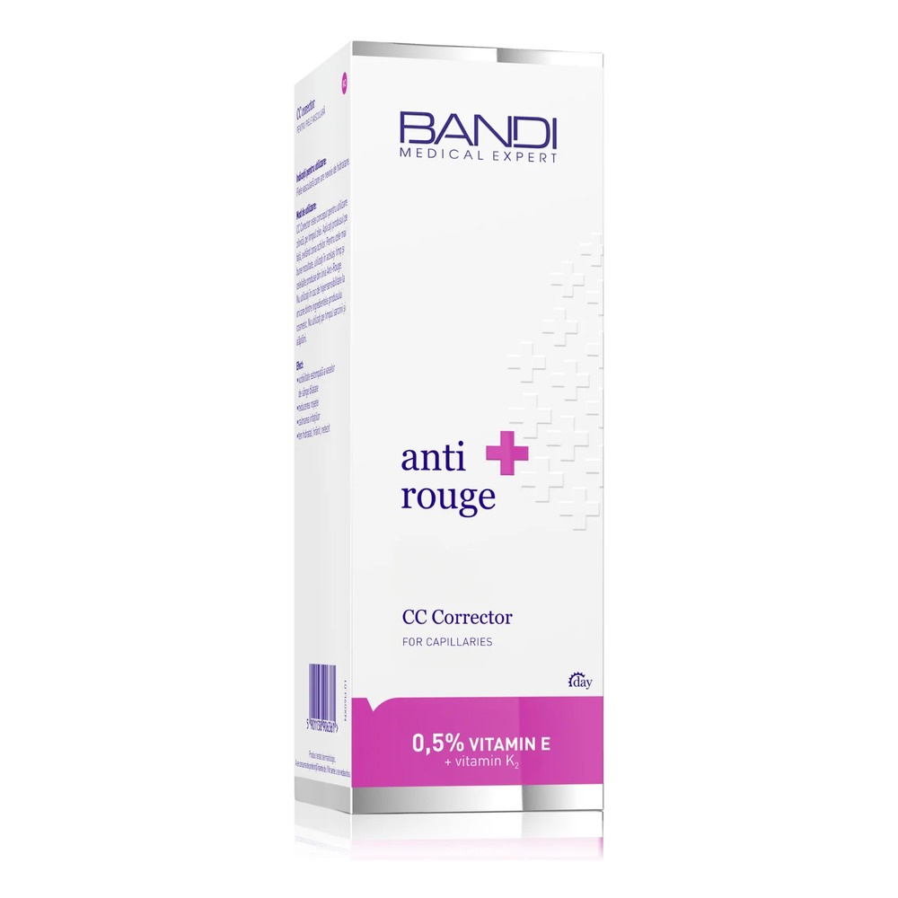 Bandi Medical Anti Rouge CC Capillary Corrector 0.5% Vitamin E 50ml