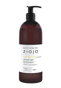 Ziaja Baltic Home Spa Vitalization 3-in-1 Face, Body and Hair Wash Gel 500ml