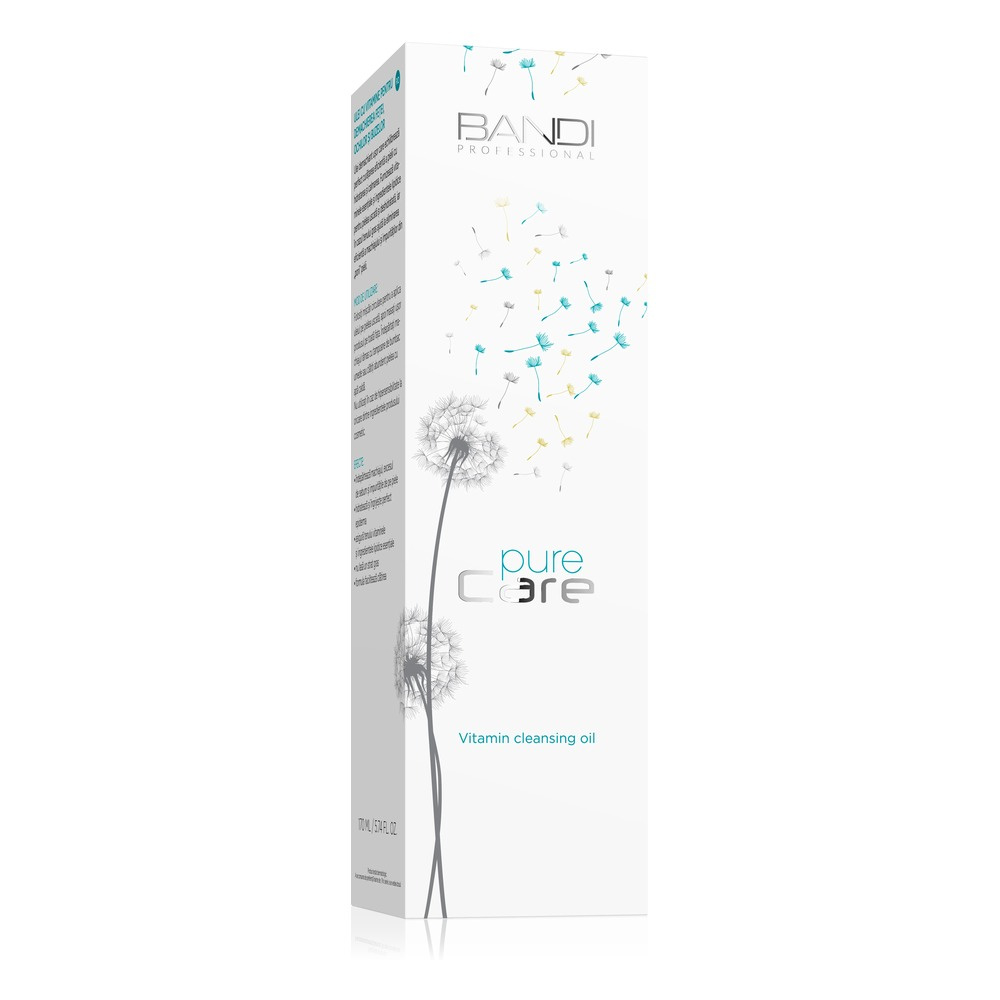 Bandi Pure Care Light Vitamin Makeup Remover Oil for Face Eyes and Lips for All Skin Types 170ml